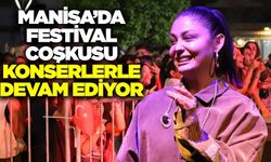 Manisa'da üzüm festivali tüm hızıyla devam ediyor