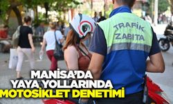 Manisa'da yaya yollarında denetim