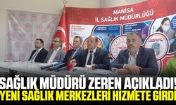 Manisa'da yeni sağlık merkezleri hizmete girdi