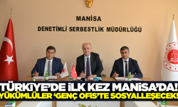 Manisa'dan Türkiye'ye örnek olacak proje! "Denetimli Serbestlik Genç Ofis"