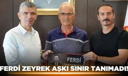 Manisalı sporcu, zirvede Ferdi Zeyrek'i andı!