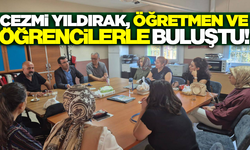 Müdür Cezmi Yıldırak okul ziyaretlerini sürdürüyor