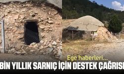 Muğla’da bin yıllık sarnıç yıkılma tehlikesiyle karşı karşıya