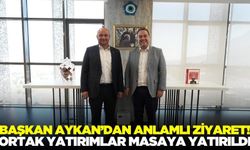 Başkan Aykan'dan Büyükşehir'e ziyaret!