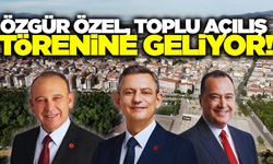 Özgür Özel yarın Turgutlu'ya geliyor!