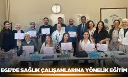 Ege'de çalışanlara yönelik eğitimler devam ediyor