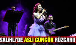 Salihli, Aslı Güngör Konseriyle Coştu