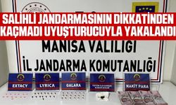 Salihli'de jandarmadan uyuşturucu operasyonu