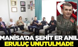 Salihlili Şehit Eruluç, şehadet yıldönümünde dualarla anıldı!