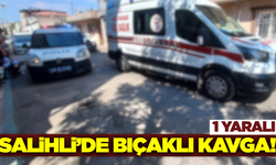 Salihli'de tartışmada kan aktı: 1 yaralı