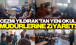 Sarıgöl İlçe Milli Eğitim Müdürü'nden yeni atanan okul müdürlerine ziyaret!