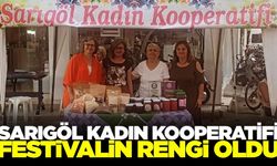 Sarıgöl Kadın Kooperatifi doğal ürünlerini festivalde tanıttı