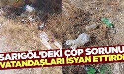 Sarıgöl’de çöp sorunu vatandaşların tepkisini çekiyor