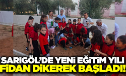 Sarıgöl'de ilk ders zili 'Yeşil Vatan' için çaldı!