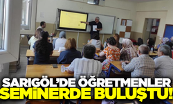 Sarıgöl'de "Türkiye Yüzyılı Maarif Modülü Eğitim Semineri" düzenlendi