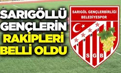 Sarıgöl Gençlerbirliği'nin grubu belli oldu! İşte rakipler