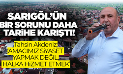 Sarıgöl'ün o mahallesinde su sorunu çözüldü!