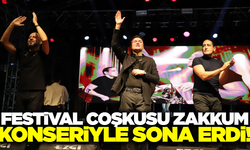 Saruhanlı'da festival coşkusu Zakkum konseriyle taçlandı!