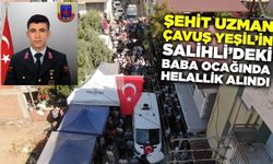 Manisalı şehidin baba ocağında helallik alındı