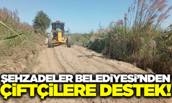 Şehzadeler'de ova yolları yenilendi, ulaşım kolaylaştı