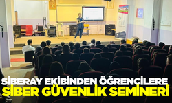 Kütahya'da öğrenciler siber suçlara karşı bilinçleniyor