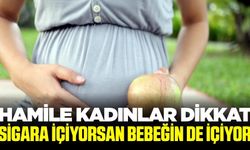 Sigara içiyorsan bebeğin de içiyor