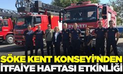Ege'de itfaiye personeline anlamlı ziyaret
