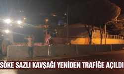 Söke'de kavşak sorunu çözüldü