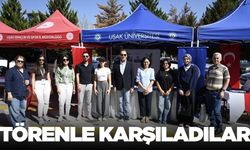 Uşak Üniversitesi’nden yeni öğrencilere geleneksel karşılama töreni