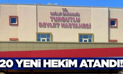 Turgutlu'ya 20 yeni hekim atandı