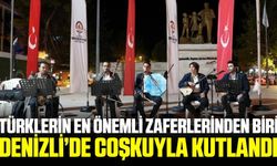 Denizli'de Miryokefalon Zaferi coşkusu