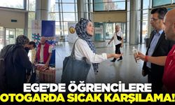 Üniversite eğitimi için gelen öğrenciler otogarda karşılandı!