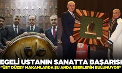 Çeyrek asırdır sanatla uğraşıyor: Cumhurbaşkanlığı makamında eseri var