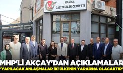 MHP'li Erkan Akçay, Manisa basınını ziyaret etti!