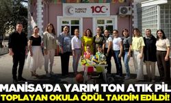 Manisa'da ‘Okullararası Ödüllü Atık Pil Toplama Kampanyası’