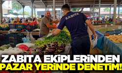 Manisa'da zabıta ekiplerinden etiket denetimi!