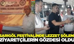 Sarıgöl'de festivale damga vuran lezzet!