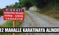 Ege'de 12 mahalle karantinada!