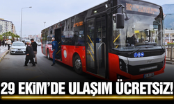 29 Ekim'de Manisa'da ulaşım ücretsiz