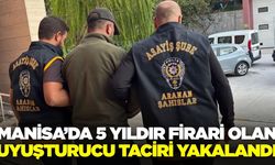 Manisa Polisi, 5 Yıldır Firari Olan Uyuşturucu Taciri Hükümlüsünü Yakaladı