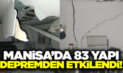 6.1’lik deprem Manisa’yı vurdu: 9 ilçede 83 yapı hasar gördü