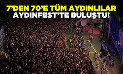 Aydınfest coşkuyla başladı!