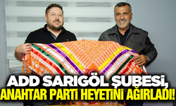 ADD Sarıgöl Şubesi, Anahtar Parti yönetimiyle Sarıgöl'ün geleceğini konuştu