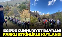Ege'de Cumhuriyet Bayramı farklı bir etkinlikle kutlandı!