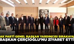 Başkan Çerçioğlu'na anlamlı ziyaret!