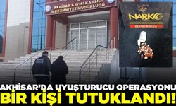Akhisar Emniyetinden Uyuşturucu Operasyonu: Bir Şüpheli Tutuklandı