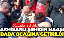 Akhisarlı şehidin naaşı helallik alınmak üzere aile evinde