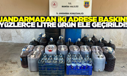 Alaşehir'de jandarmadan kaçakçılara büyük darbe!