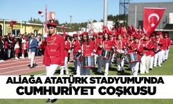 Aliağa'da Cumhuriyet coşkusu!