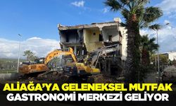 Aliağa'nın atıl binası yıkıldı, yerine yeni hizmet geliyor!